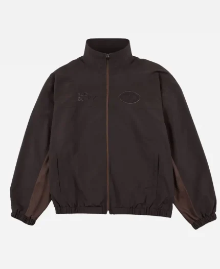 Bad Bunny x NFL Super Tazón Brown Track Jacket