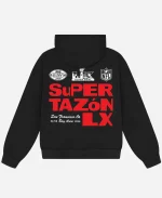 Bad Bunny x NFL Super Tazón Chairs Black Hoodie