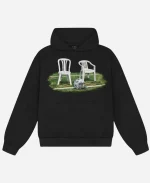 Bad Bunny x NFL Super Tazón Chairs Hoodie - Black