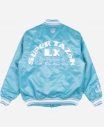 Bad Bunny x NFL Super Tazón Starter Jacket In Light Blue
