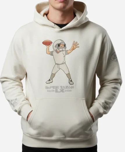 Bad Bunny x Super Tazón Concho Hoodie