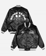 Bad Bunny x Super Tazón Starter Black Jacket