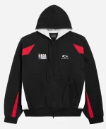 Balenciaga x NBA 2026 Collaboration Oversized Zip-up Hoodie