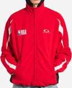 Balenciaga x NBA Red Full Zip Jacket