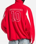Balenciaga x NBA Red Track Jacket