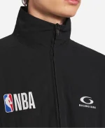 Balenciaga x NBA Track Jacket In Black