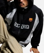 Barça Aftermatch Jacket In Black