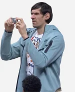 Basketball Game 2026 Boban Marjanovic Blue Track Jacket