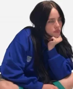 Billie Eilish Fragrance Line Classic Blue Zip-Up Jacket