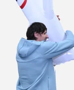 Boban Marjanovic Basketball Game 2026 Nike Blue Track Jacket