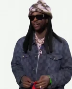 Burna Boy NBA All-Star Game Denim Jacket