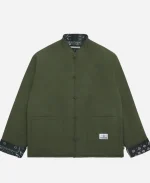 CLOT x Neighborhood Reversible Olive Jacket