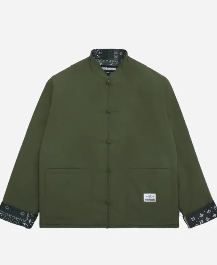 CLOT x Neighborhood Reversible Olive Jacket