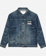 CLOT x Neighborhood Savage Blue Denim Jacket