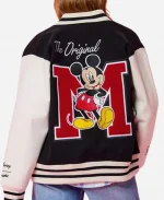 Cakeworthy  Mickey Mouse And Friends Black & White Varsity Jacket