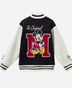 Cakeworthy Mickey Mouse And Friends Varsity Jacket In Black & White