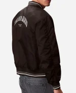 Calvin Klein Spring 2026 Jung Kook Varsity Bomber Jacket