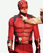 Charlie Cox Daredevil Born Again Red Jacket