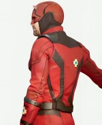 Charlie Cox Tv Series Daredevil Born Again Red Leather Costume Jacket