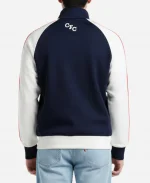 Chelsea Pensioners Panel Track Jacket In Navy & White