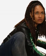 Claire Zomer School Spirits Leather Jacket