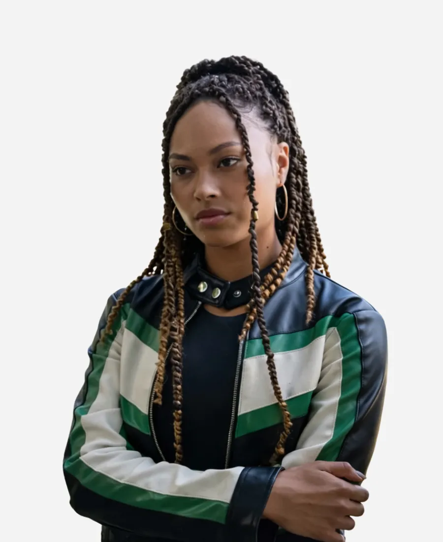 Claire Zomer School Spirits S03 Leather Jacket Claire Zomer School Spirits S03 Leather Jacket