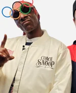 Coach Snoop Dogg White Bomber Jacket