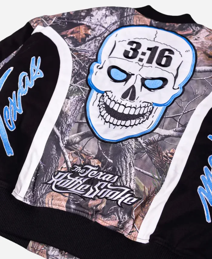 Stone Cold Racing Complex x WWE Stone Cold Race Jacket - Camo