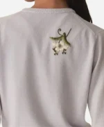 Danielle Kennedy The Burbs 2026 Blue Cardigan