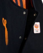 Denham TeamNL Wool Varsity Jacket