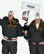EA7 Emporio Armani Milano Cortina Olympics 2026 Team Italy Opening Ceremony Jacket