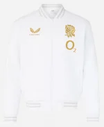 England Rugby x Undefeated x Castore Bomber Jacket in White