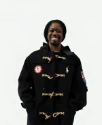 Erin Jackson Milano Cortina 2026 Winter Olympics Polo Ralph Lauren Team USA Toggle Coat