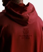 FC Barcelona Barça Aftermatch Collection  Red Pullover Hoodie