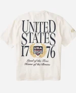 Fanatics USA 250 White Heavyweight T-Shirt