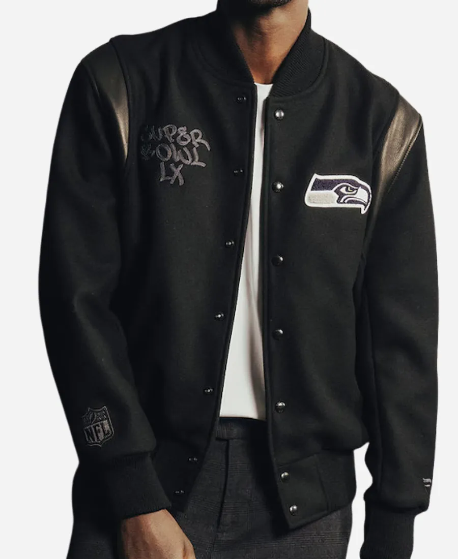 Fanatics x APEXER Seattle Seahawks Super Bowl LX Champions Jacket Fanatics x APEXER Seattle Seahawks Super Bowl LX Champions Jacket