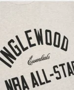 Fear of God Essentials Inglewood NBA All Star Weekend T-Shirt In Heather Grey