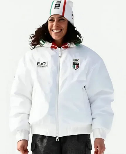 Federica Brignone Olympics 2026 Team Italy Jacket