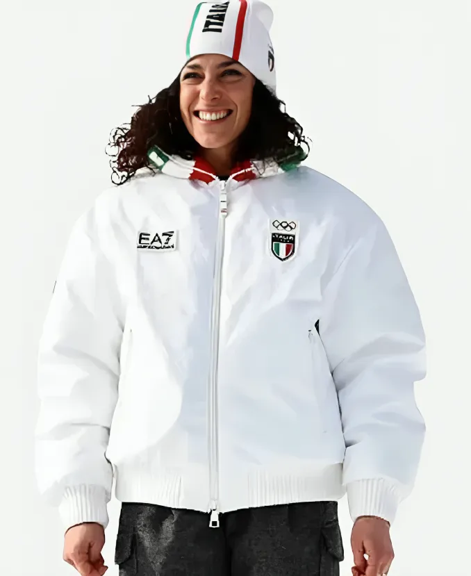 Federica Brignone Olympics 2026 Team Italy Jacket Federica Brignone Olympics 2026 Team Italy Jacket