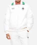 Federica Brignone Olympics 2026 Team Italy white Jacket