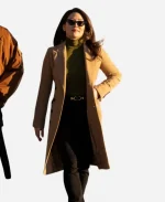 Fiona Rene Tracker Tv Series Reenie Greene Brown Trench Coat