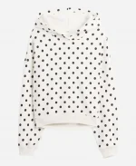 GAP Polka Dot Hoodie - White