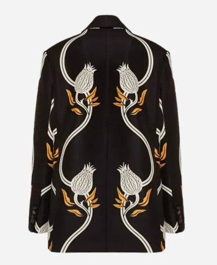 Gaby Shrinking S03 Blazer Jessica Williams Flower Printed Blazer