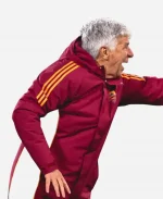  Gian Piero Gasperini 2026 Hooded Coat - Red