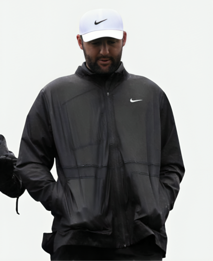  Golf Tournament The Genesis Invitational 2025 Scottie Scheffler Black Jacket
