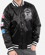 Good Morning America Michael Strahan Super Bowl LX Bay Area Starter Varsity Jacket