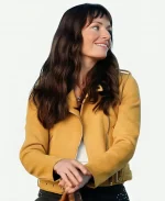 Grace Palmer Animal Control S04 Leather Jacket