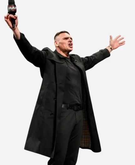 Gunther Monday Night RAW BlacK Coat