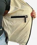 Heart on My Sleeve Cream Puffer Jacket