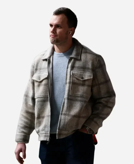 Hunter Henry Super Bowl LX Checked Jacket